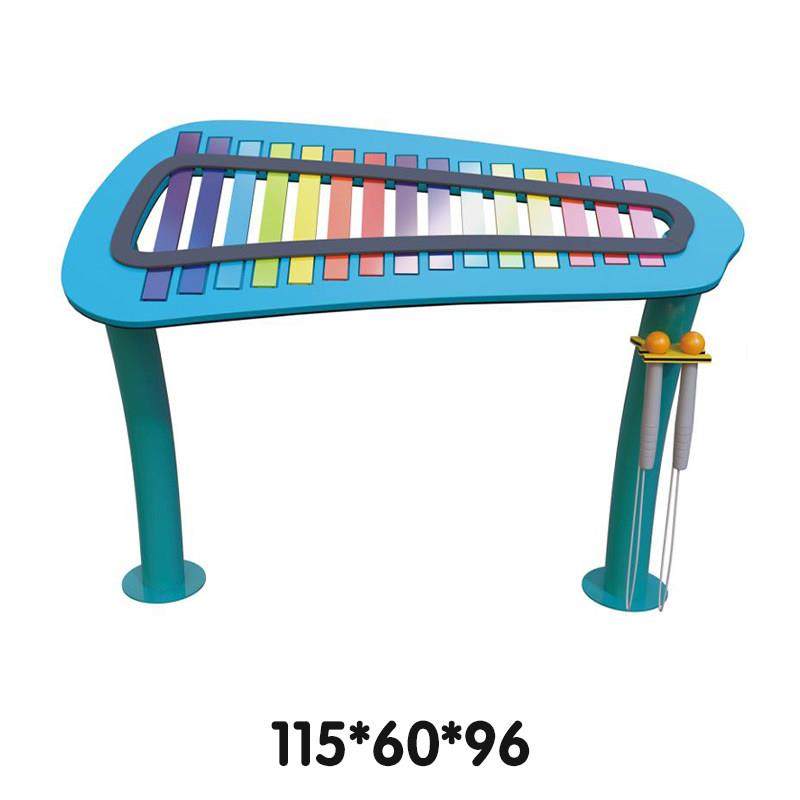 高档器幼儿儿童打击乐户外小区公园手拍鼓金园属面琴敲击墙传声筒