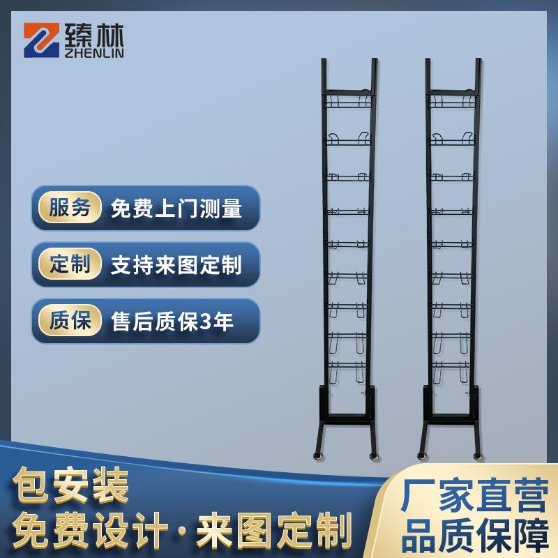 超市便利店多层挂钩陈列架 商超专用网框挂篮金属置物展示架