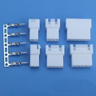 XHB母壳 5P空中对接 空接胶壳XH带扣2.54连接器 端子XHB