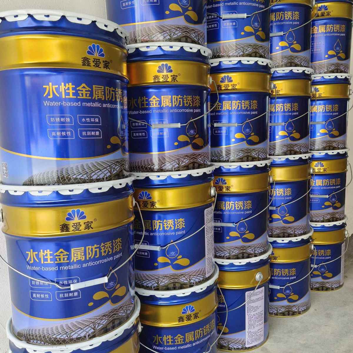 黑色铁门快干窗漆瓦防锈漆水性彩除锈免钢翻新栏杆挂车金属