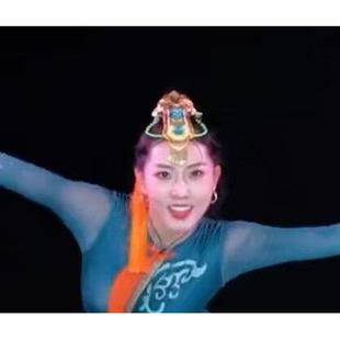 你是一悠 扬人小莹老师同款 牧歌少数民族演首 蒙成古舞蹈服装 正品