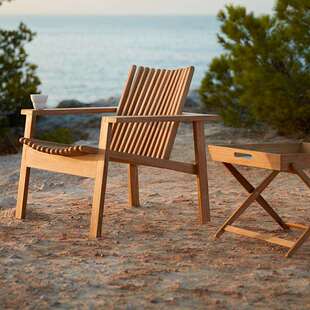 柚木户外沙发酒店别墅全实木躺床设计师创意露天庭院别墅休闲家具