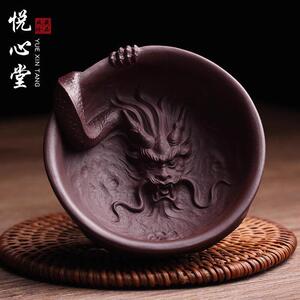 宜兴原矿紫砂主人杯茶杯品茗杯龙吟杯名家刘凤俊纯全手工功夫茶具