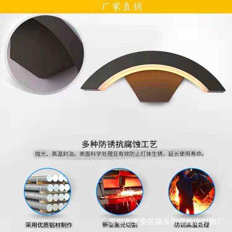 壁灯led壁灯户外防水草坪灯15w感应壁灯户外装饰灯感应壁灯,家装灯饰光源,户外壁灯,淘宝优惠券,粉丝福利购,淘宝优惠卷