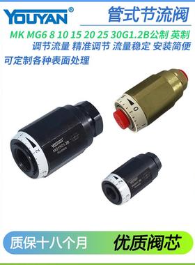 英制MK6公制MG8流量MK10调速MK20液压MK25单向30节流阀MG15G1.2B2
