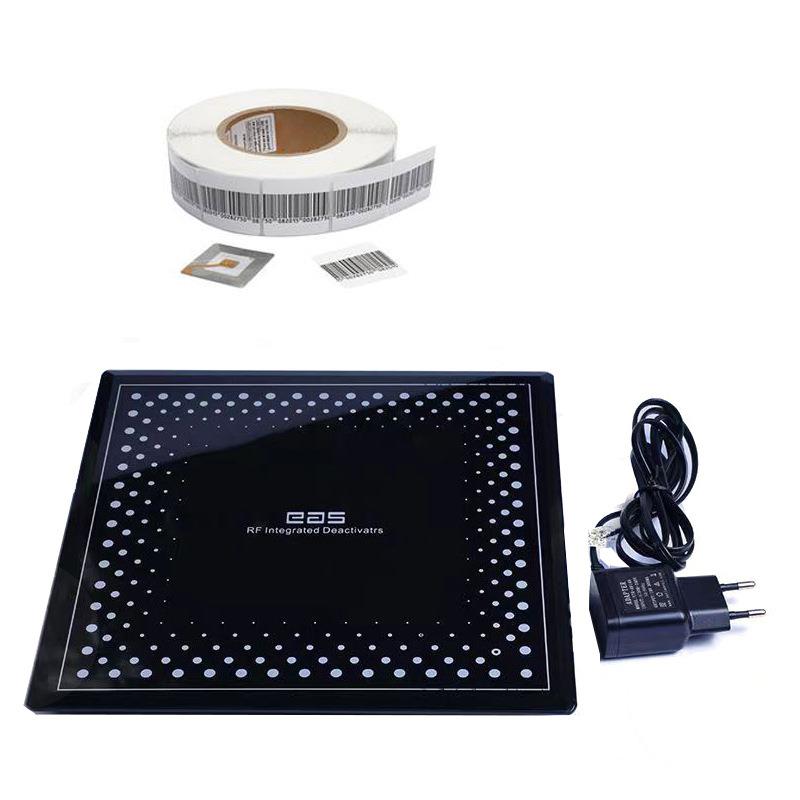 超市软标解码消磁板射频RF钢化玻璃条码标签消磁器商品磁贴解除器
