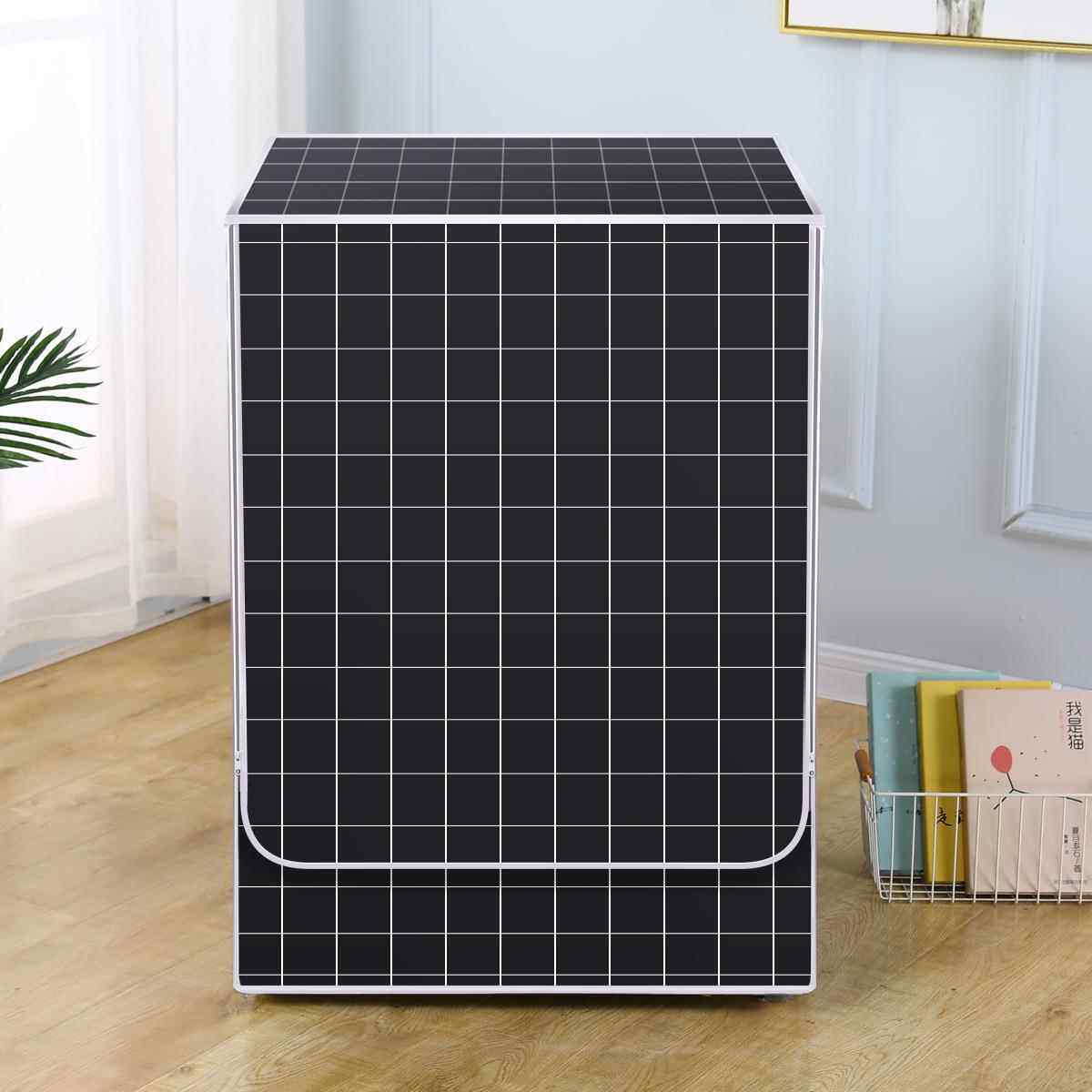 滚筒洗衣机罩防水防晒盖布海尔美的小天鹅松下全自动防尘套罩通用