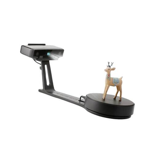 三维3D扫描仪桌面工业级高精度固定式自动转盘珠宝文玩结构光测量