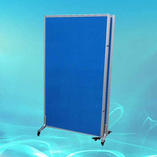 可扎针带轮子移动展板 小学生图片作品展示板 活动广告宣传板