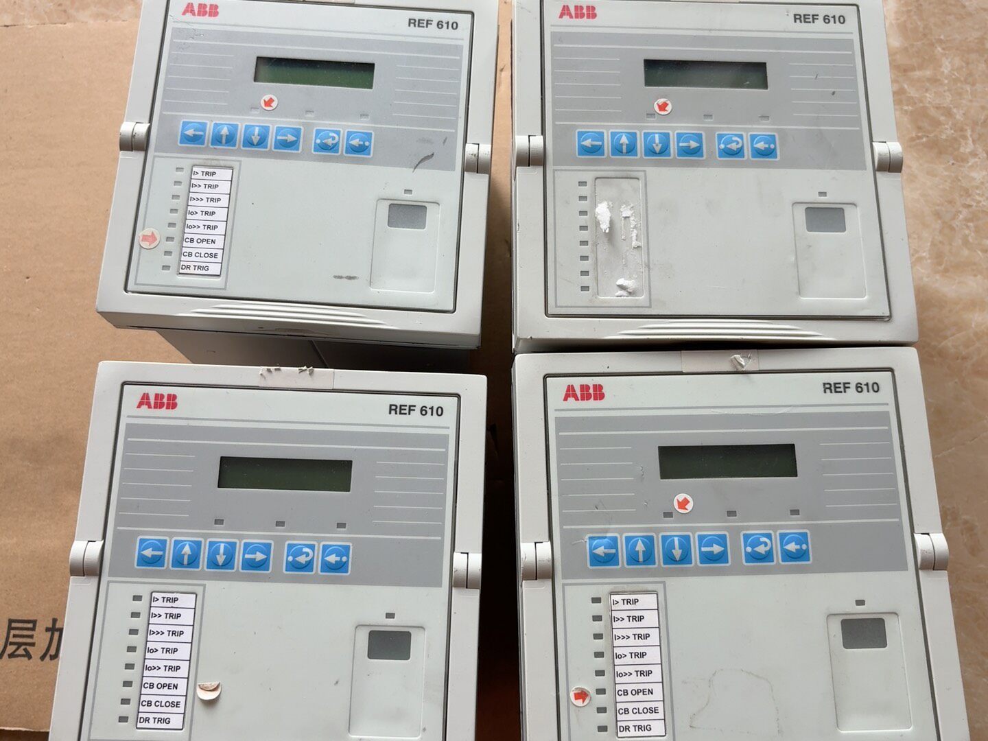 abb 继电保护器 ref610c55hcnp 二手拆机 功