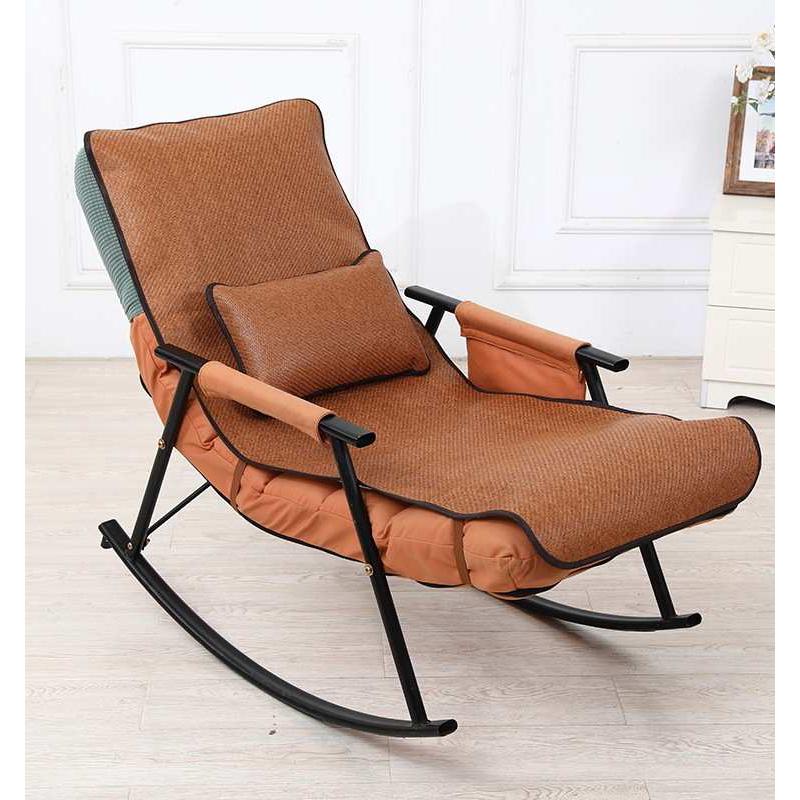 KI9S夏季凉席摇摇椅躺椅坐垫靠背一体夏天午睡午休垫子椅子懒人椅