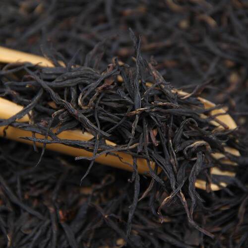 云南古树滇红直条金针 理条大叶 生态滇红茶 散