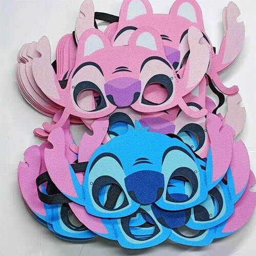 10 Pcs/Set Lilo Stitch Halloween Masks Cosplay Mask