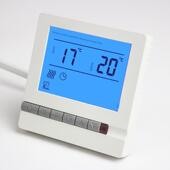 电加热板电地暖控制器温度控制开关面板电加热电加热膜康温控器无