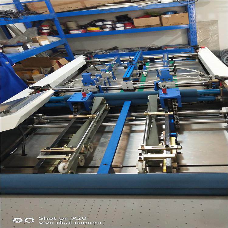 厂家皮壳四面包边机飞达上糊机礼盒书型盒分体式四边包边机