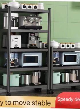 Kitchen Shelf bathroom storage rack Trolley iron shelves架子