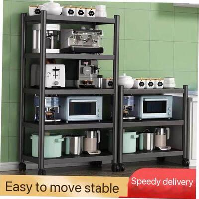 Kitchen Shelf bathroom storage rack Trolley iron shelves架子