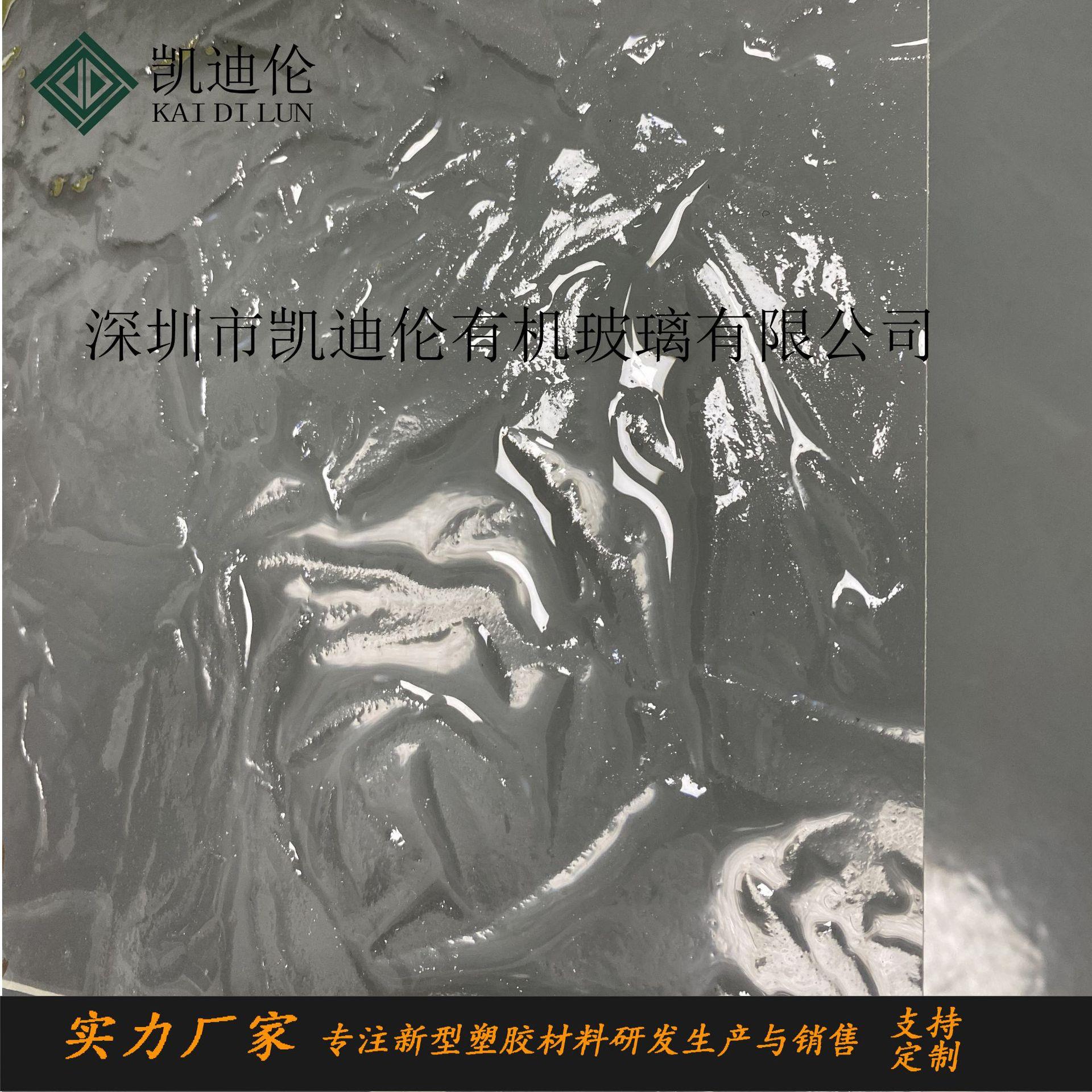 哑光皱皮石头纹有机玻璃手抓鳄鱼压纹凹凸纹亚克力褶皱冰裂纹PMMA