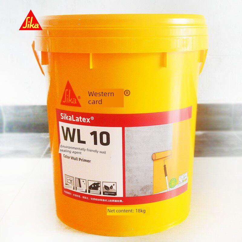 西卡界面剂墙固墙锢墙面固化剂建筑胶水墙面修补胶刷墙18kg/桶