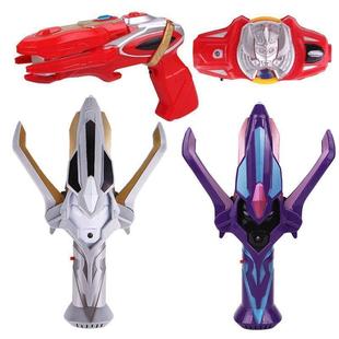 银河火花黑暗人偶变身器玩具召唤器变形维克特利火炬组合男孩武器