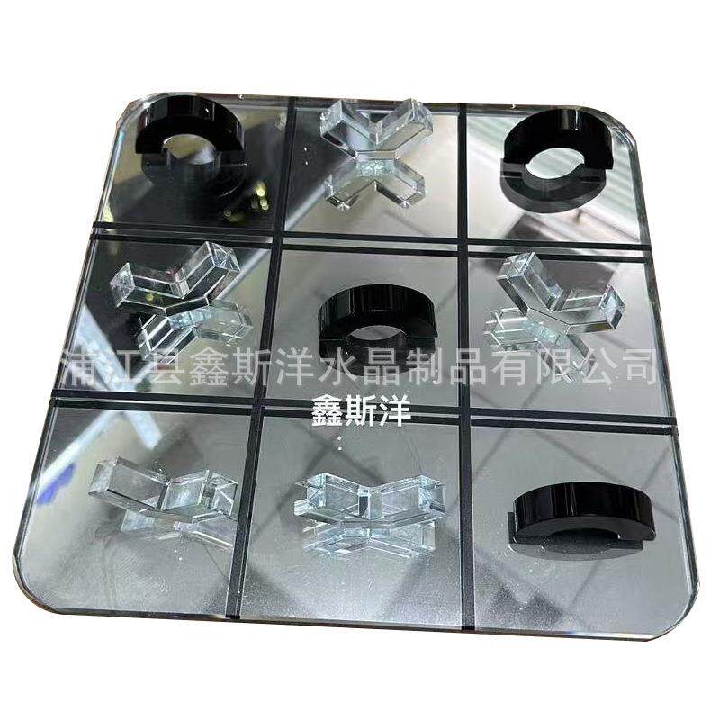 轻奢水晶棋盘摆件