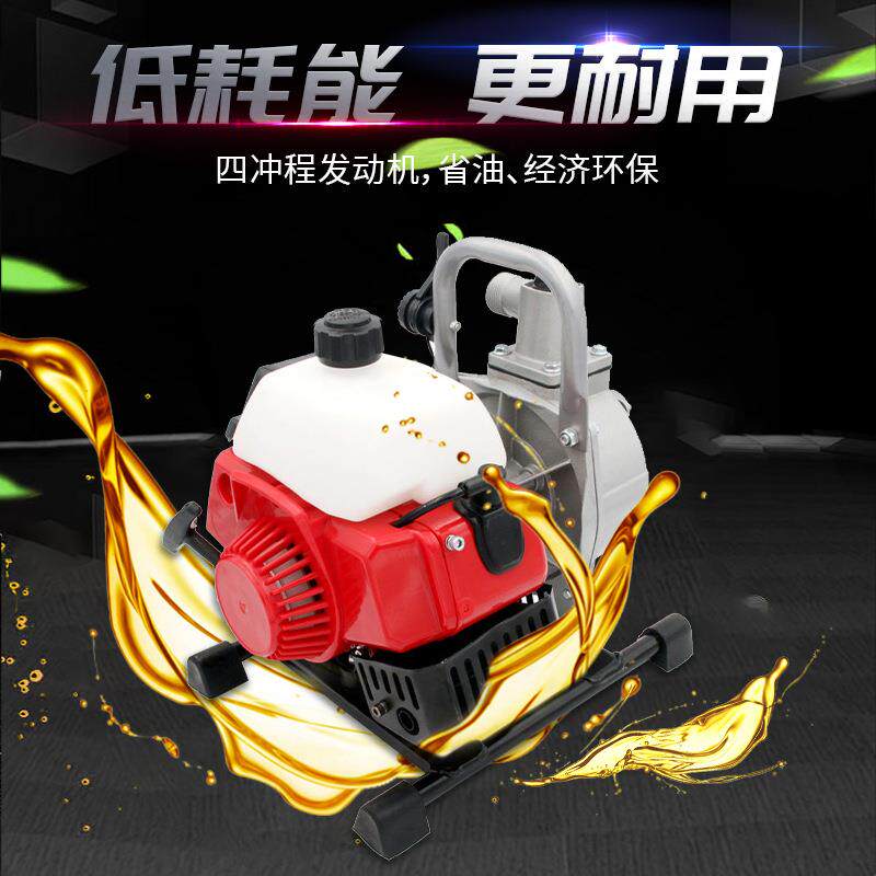 禄斯奇汽油机水泵1E40F-6小型二冲程单缸1.34/HP 抽水机农用
