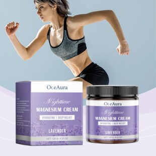 Magnesium Soothing Cream Deep OCEAURA Moisturizing Night