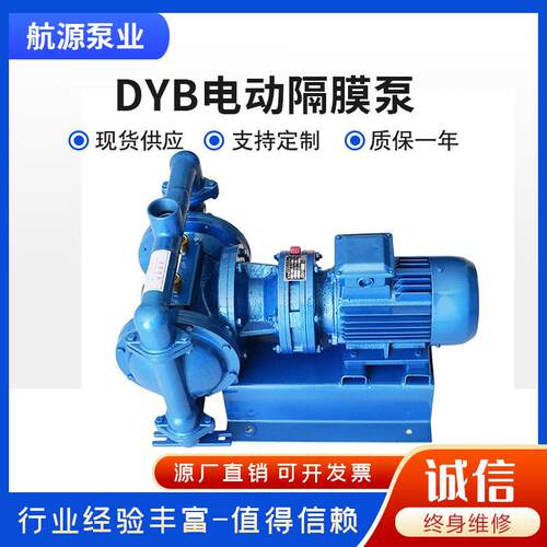 DBY-100电动隔膜泵防腐蚀泥浆泵厂家物料泵自吸