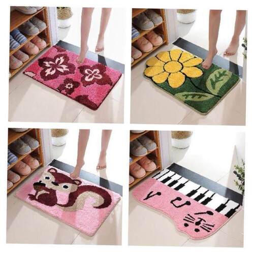 Bathroom MATS, foot gaddi Door pad, carpet. cushion absorbe