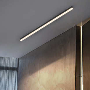 衣帽间灯阳台灯led长条形简约现代极简一字入户玄关灯走廊过道灯