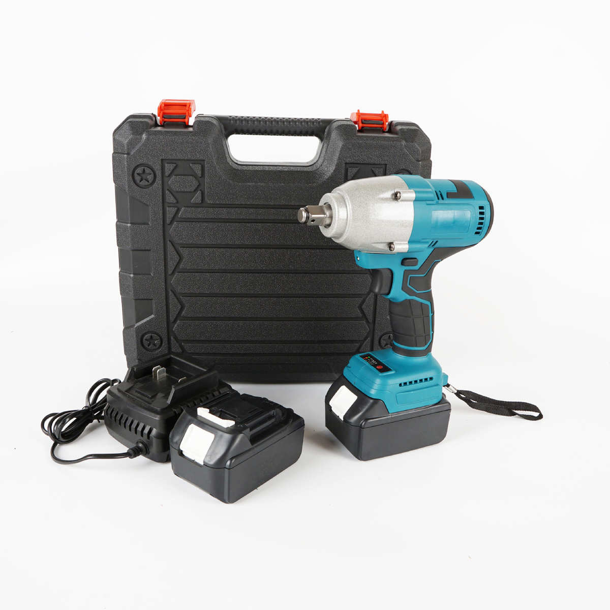 外贸充电式600Nm大扭力电动扳手 家装组装汽修风炮充电扳手