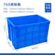 周转箱物流超大胶框带盖子塑料周转箱筐子长方形加厚储物收纳整理