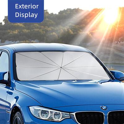 Car Windshield Sunshade Umbrella Type Sun Shade for Car Wind