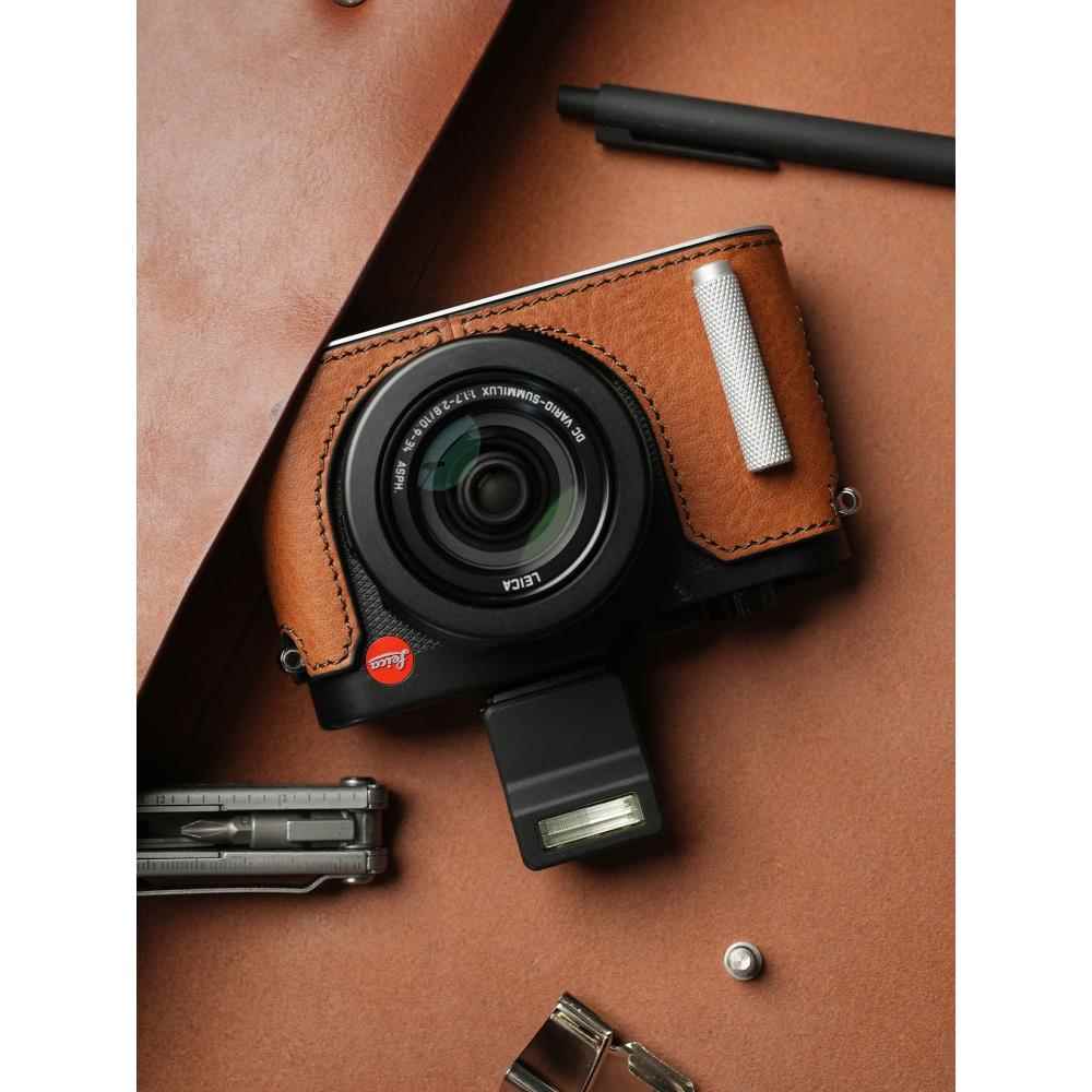 Mrstone适用于徕卡Dlux8保护套徕卡相机皮套D-Lux8底座手柄配件