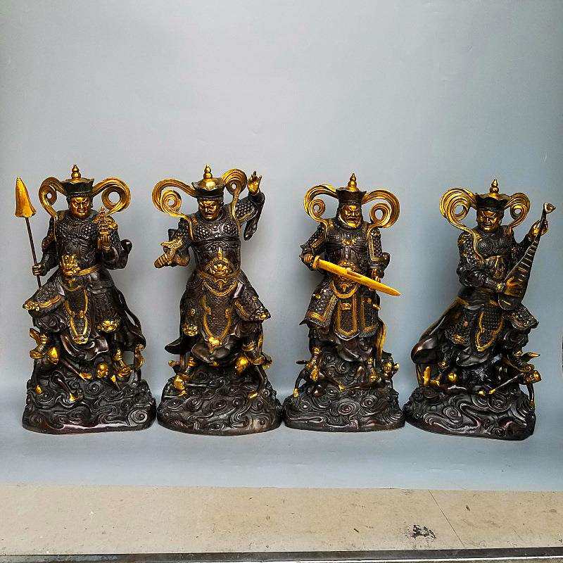 大号四大天王金刚铜像铜像妙音铜器铜雕工艺品厂