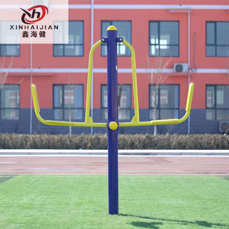 户外双人坐蹬室外公园广场小区户外健身器材体育运动路径器材