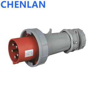 油机接口公插3P 415V 380 240 220 125A5芯工业防水航空插欧式