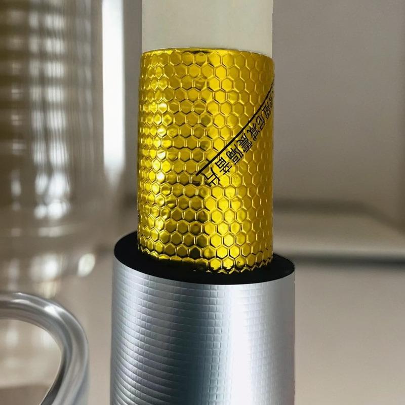 隔音棉下水管自道粘包卫生间阻尼片6701100管75型排水管铝箔静音
