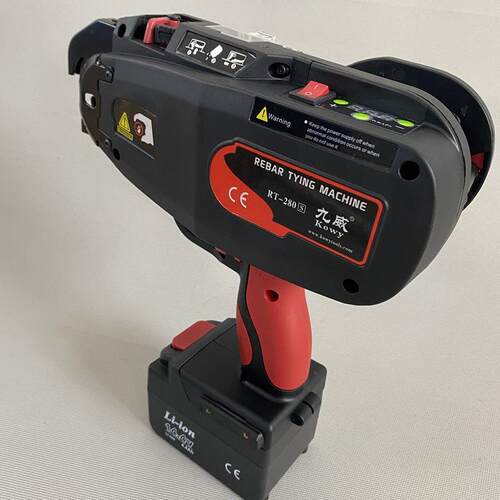 升级版屏幕显示锂电工具套装全自动钢筋捆扎机RT450S