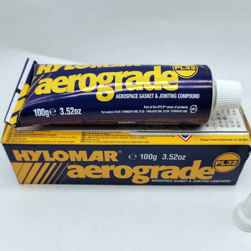 HYLOMAR 密封胶3.52oz aerograde 海罗马PL32M非固化密封胶100g