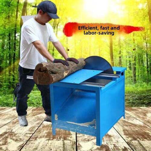 新款木工推台锯圆盘锯圆木开板断木锯家用柴台大功率电机包邮