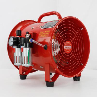 厂家直供防爆气动风机BTF-II-300/400/500/600工业手提式轴流抽风