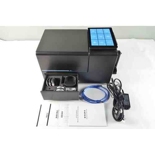 高精度分光测色仪CS-820N透明液体粉末透射过率光栅分光测色仪