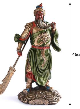 新款风雅堂 武财神关羽关像公装饰品摆家居家公用供奉 办室件开业