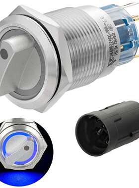 ZJWZJH3位旋转开关19mm3/4