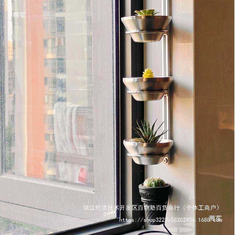 铝架型材花壁挂式花架性装饰盆栽it$*&u+%ln阳台个花几多层装饰盆