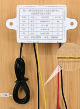 XH-W3012数字温控器 宠物保温机箱数显温度控制开关0.1度 12V