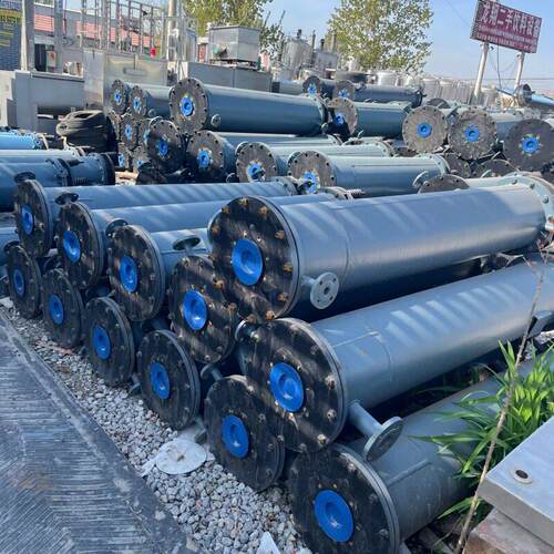出售二手石墨冷凝器 列管式冷却器 不锈钢工业换热器