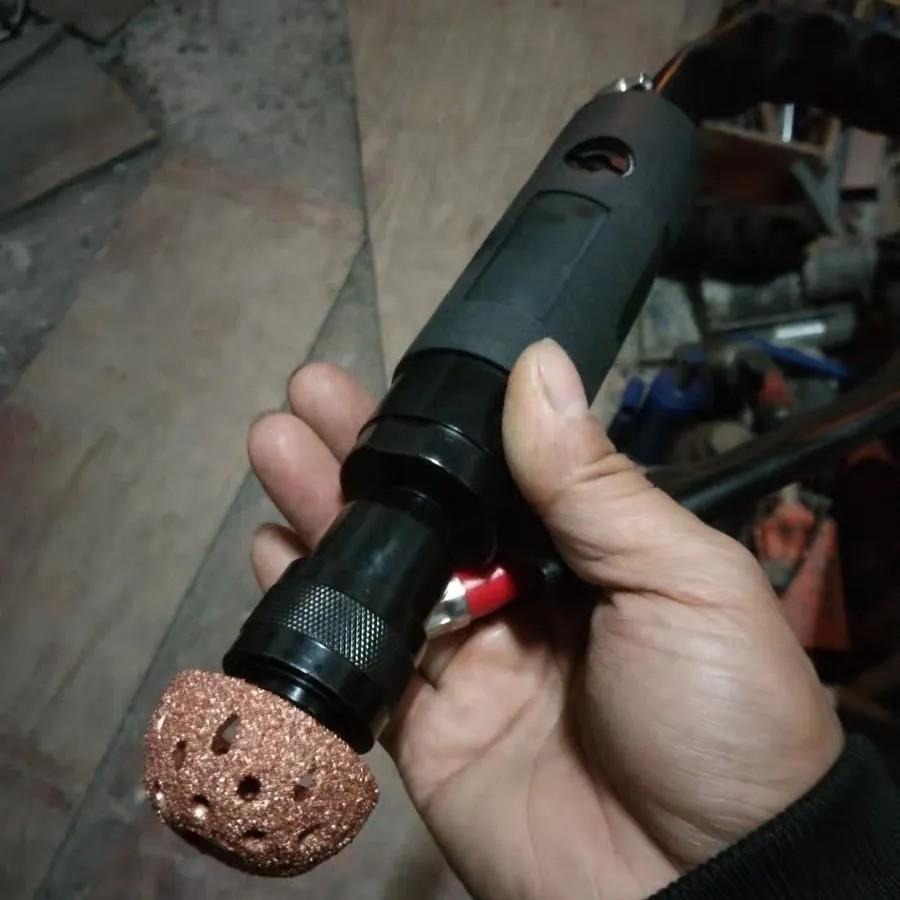 低速气动汽车轮胎补胎打磨机缓冲器补胎除胶机研磨抛光机风磨气磨