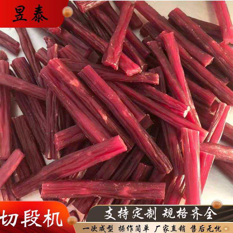 商用牛肉切丁机 风干牛肉腊肉切段机 全自动不锈钢牛肉切条机